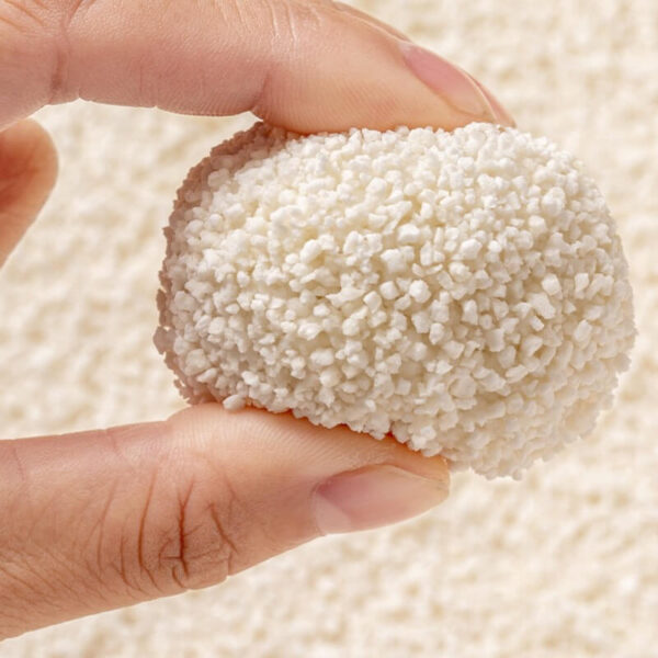Cassava cat litter granules