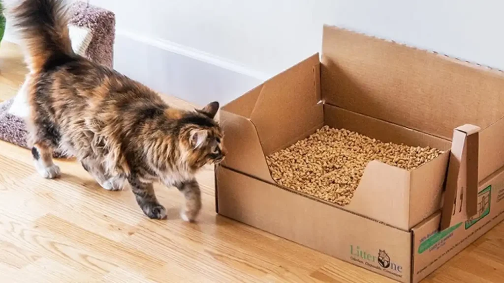 what is cat litter made of