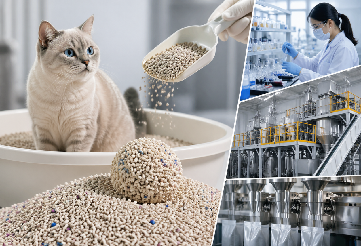 Magnet Professional Cat Litter Manufacturing Facility