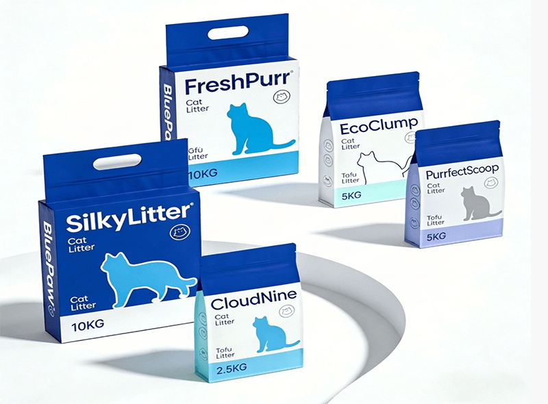 Custom Cat Litter Packaging