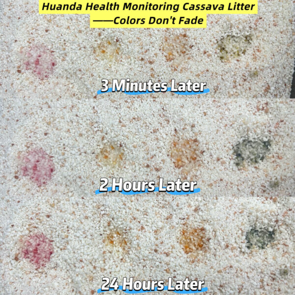 Cassava Health Monitoring Cat Litter 2.0 Non-Fading formula