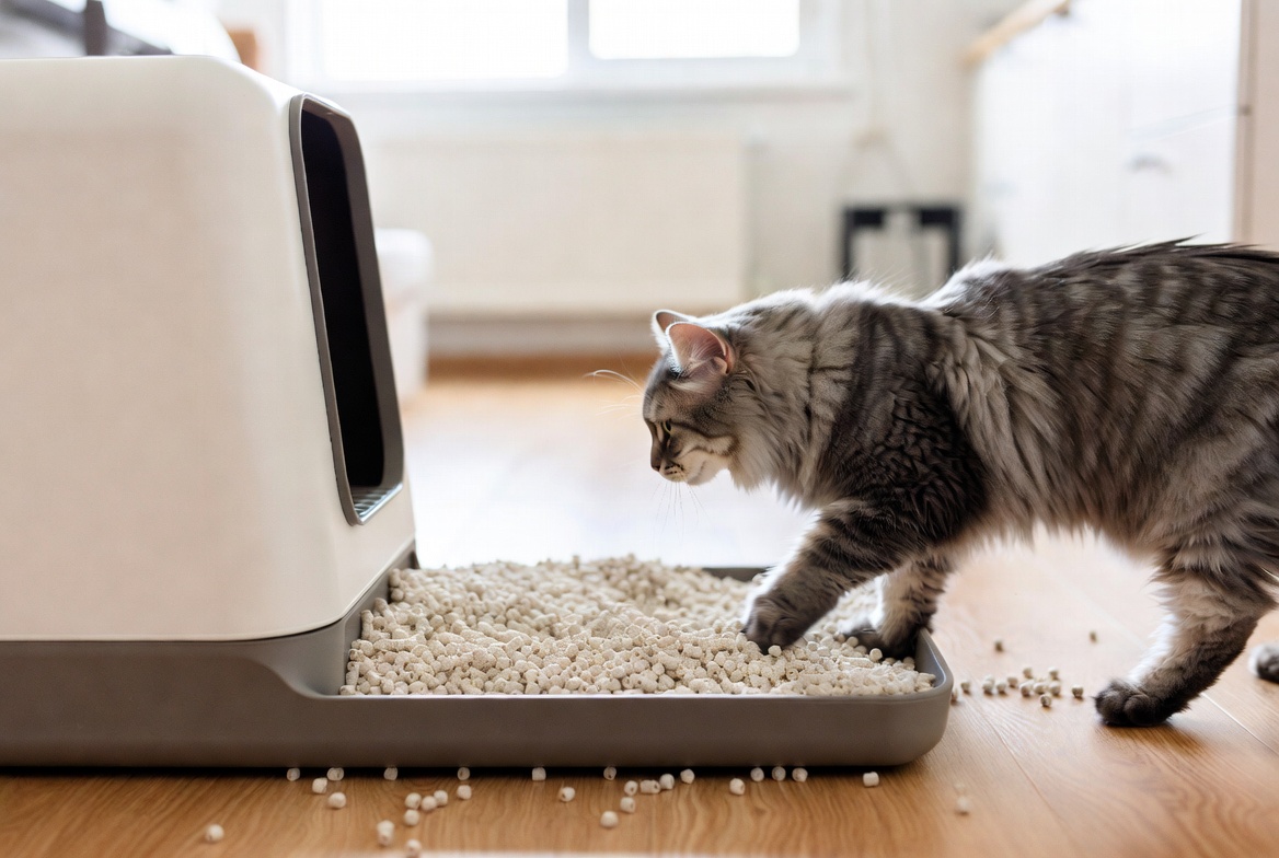 Premium tofu cat litter granules quality comparison