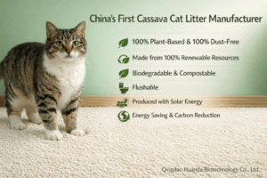 Natural Eco friendly Cat Litter