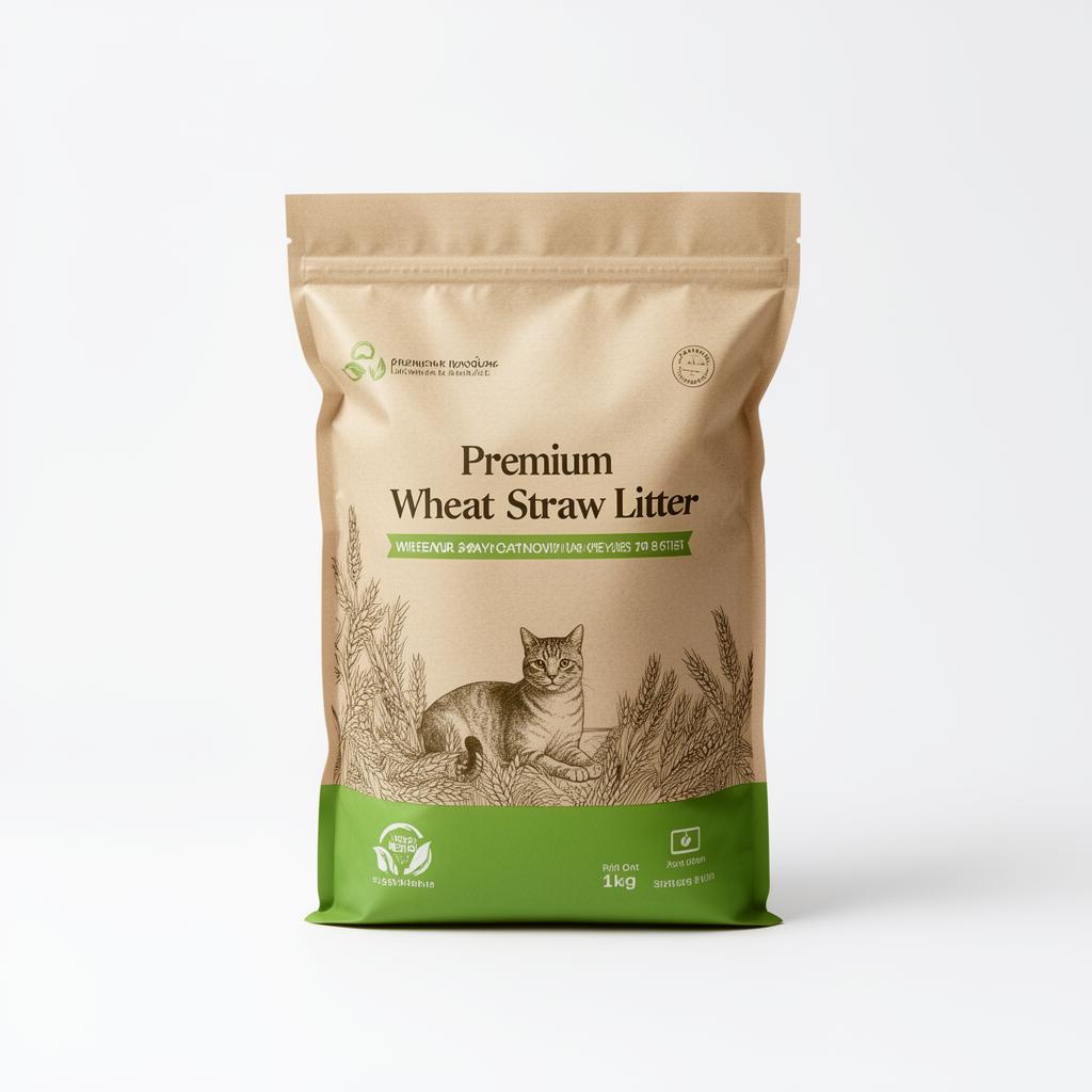 Wheat Straw Cat Litter