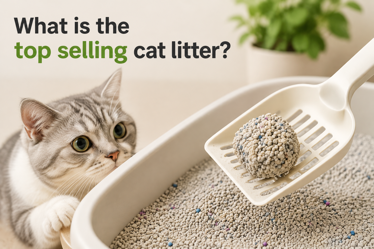 What is the top selling cat litter — clumping clay leads global category sales
