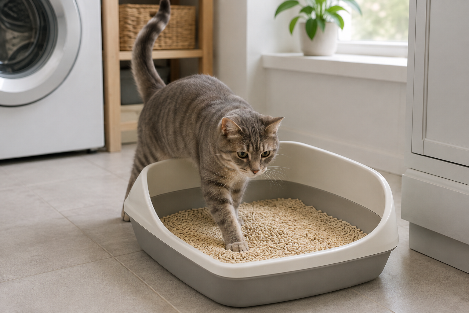 Intact and broken cat litter clumps compared after identical scoop tests
