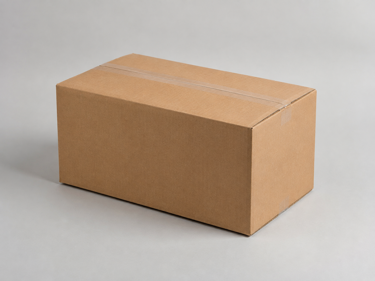 Carton box packaging illustration